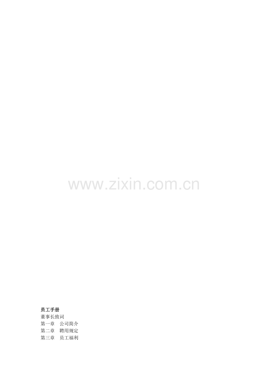 九龙实业员工手册.doc_第1页