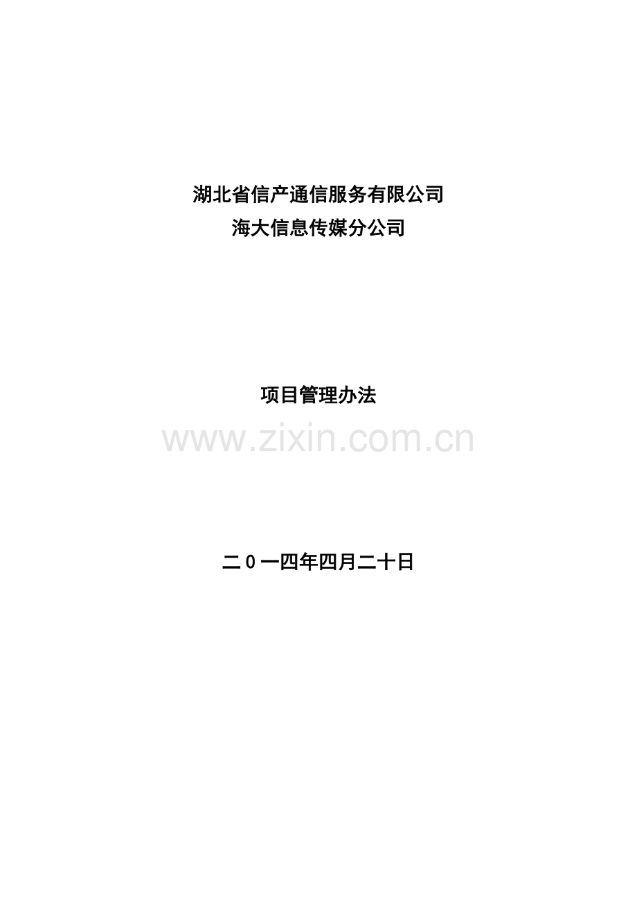 项目管理办法(定稿)).doc_第1页