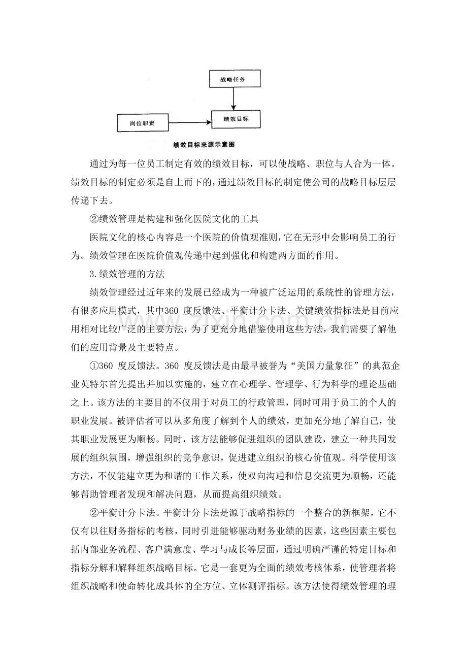 医院绩效管理发展及现状问题分析.doc_第2页