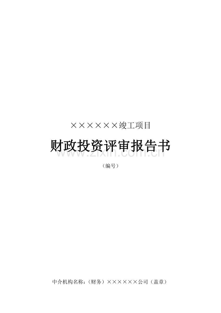 项目决算评审报告模版2009092-5(2010.4.15定).doc_第2页
