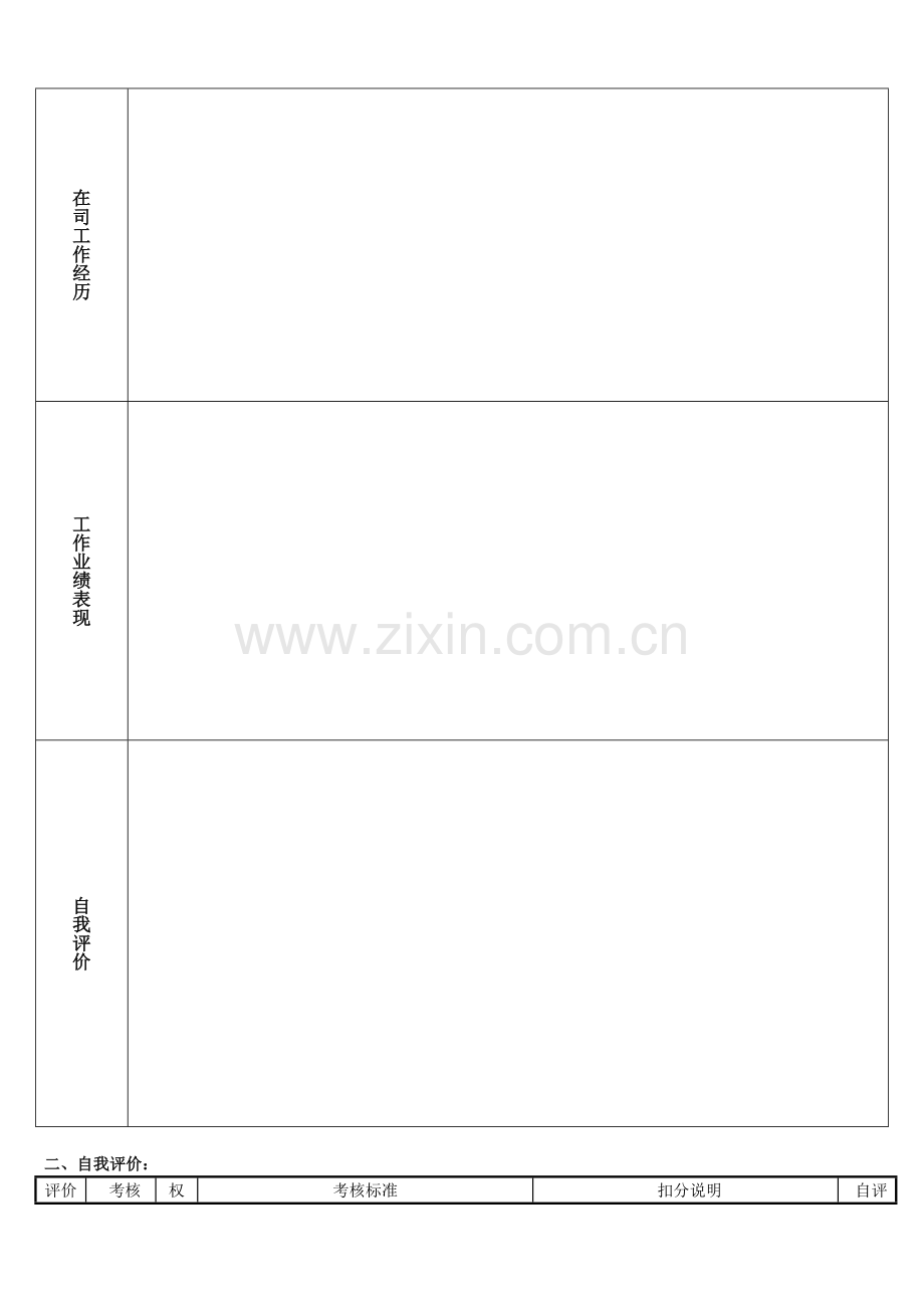 【经济管理】员工考核表[1](共10页).doc_第2页
