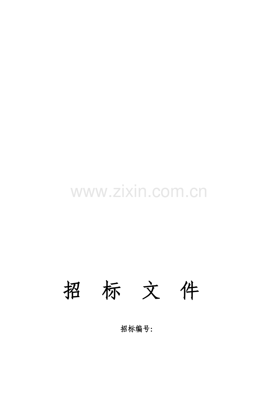 某项目前期策划招标书.doc_第1页
