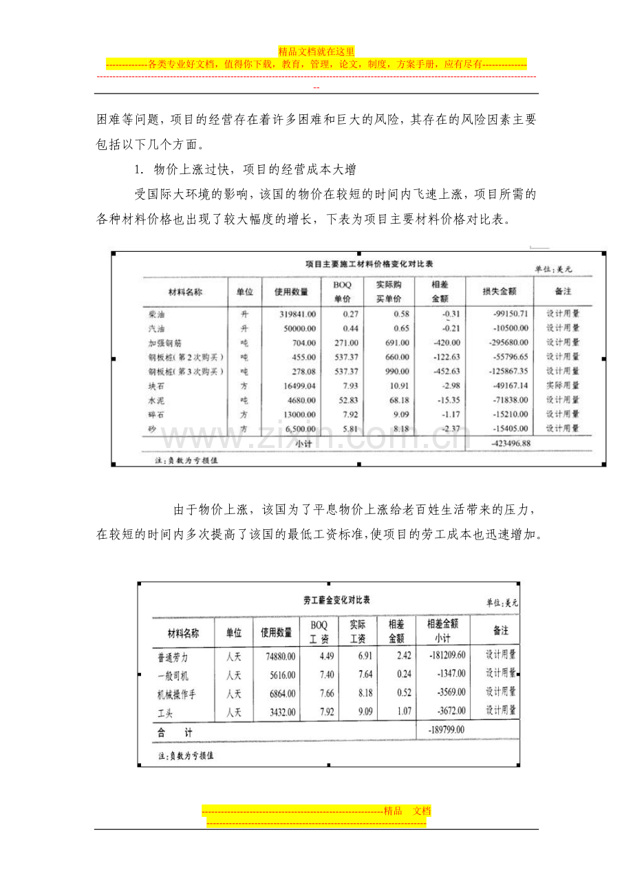 风险管理在国际工程项目中的应用.doc_第2页