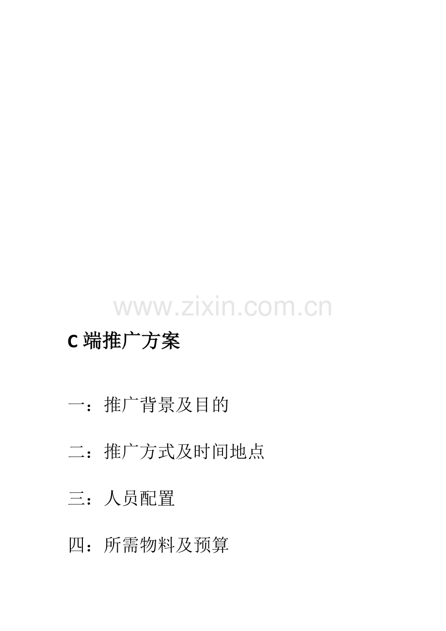 C端推广方案.doc_第1页