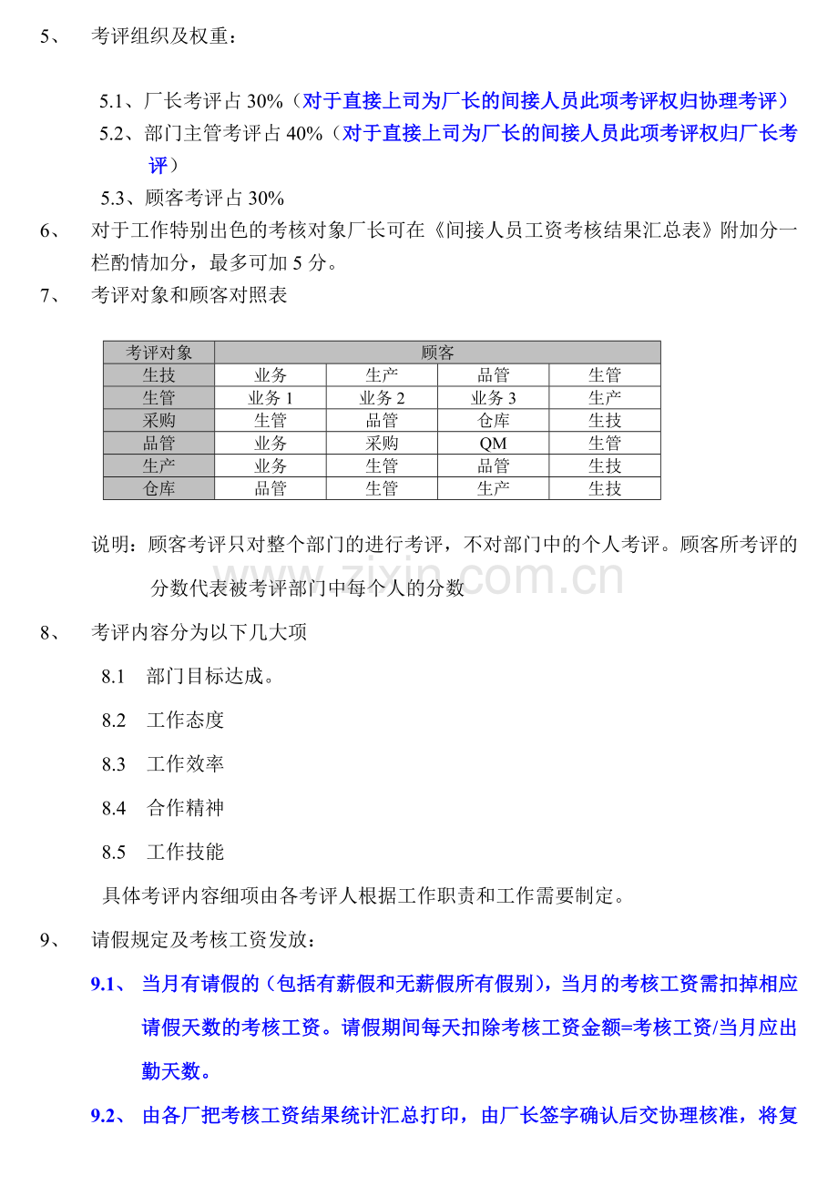 间接人员薪资考评制度.doc_第2页