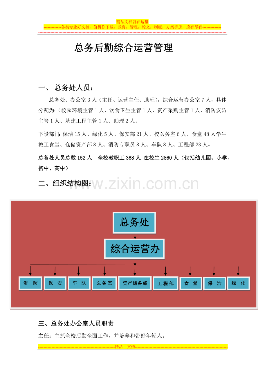 学校后勤综合运营管理.doc_第1页