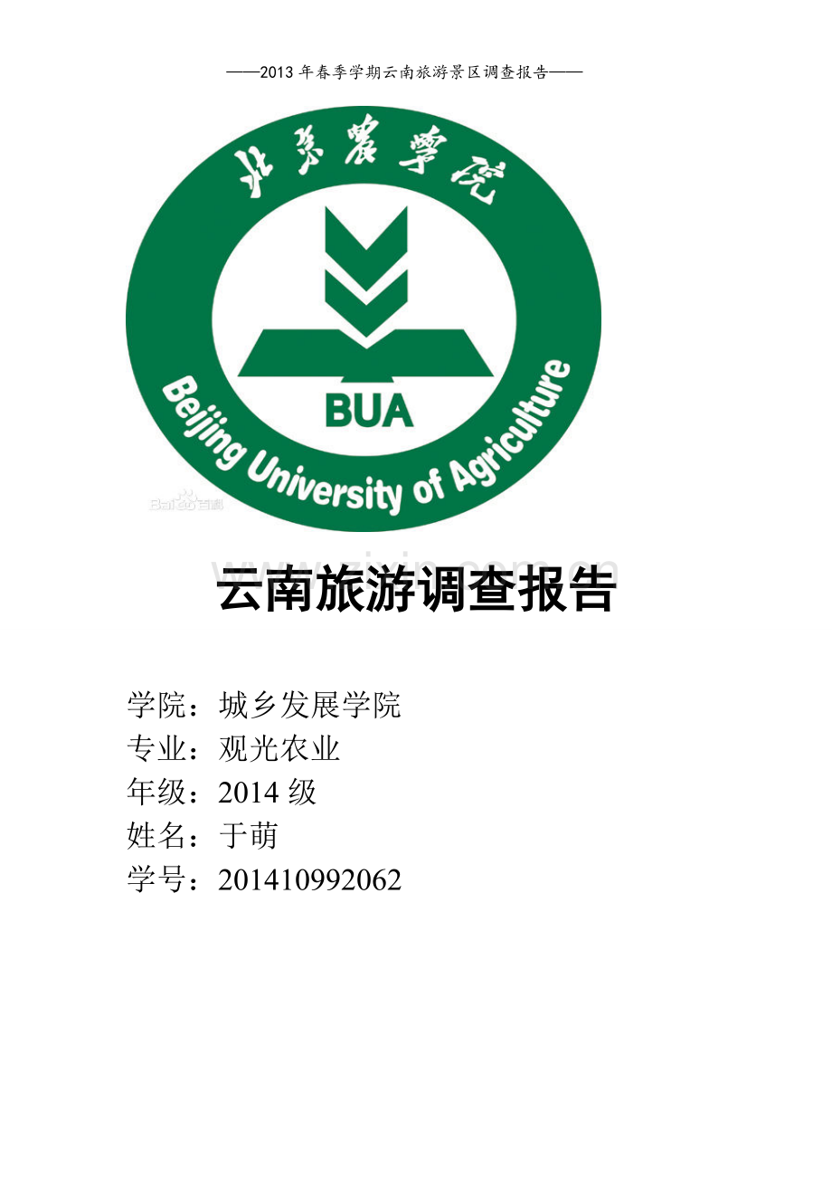 云南旅游调查报告.doc_第2页