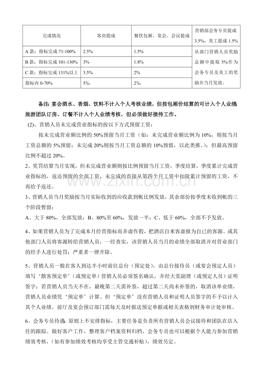 营销绩效考核方案..doc_第2页