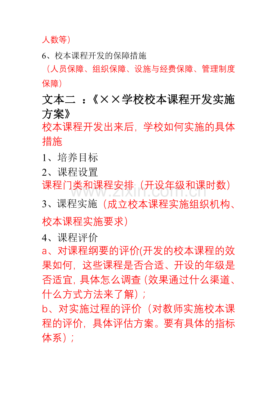 校本课程开发文本格式.doc_第2页