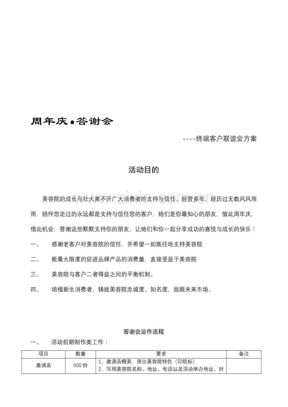 周年庆答谢会操作方案--(实效实用).doc_第1页