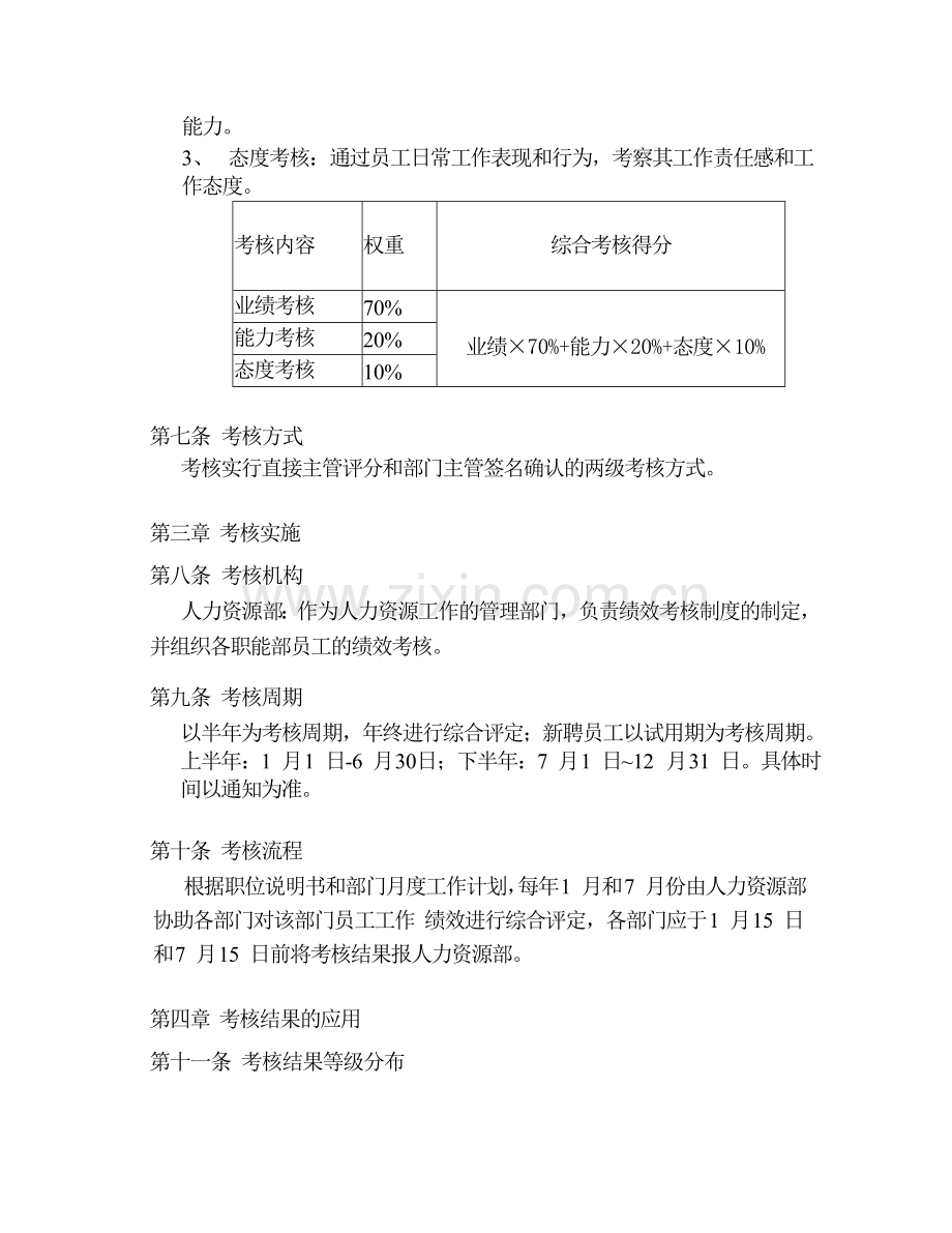 大型制造企业绩效考核制度.doc_第2页