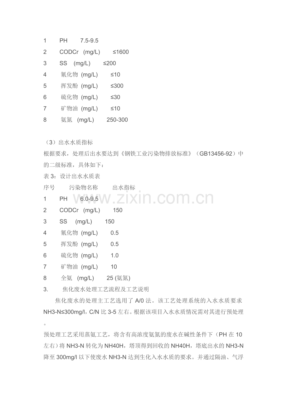 焦化废水调试方案.doc_第2页