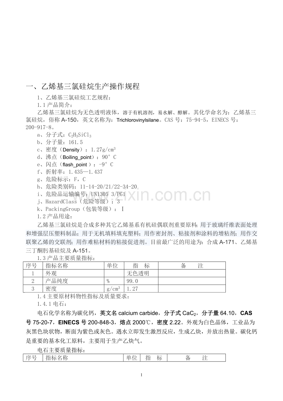 工艺操作手册.doc_第1页