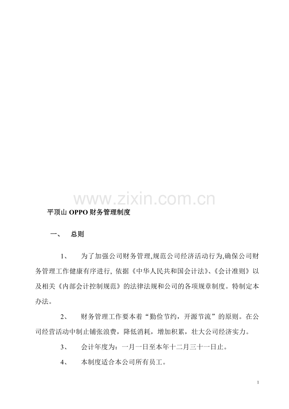 财务制度(标准).doc_第1页
