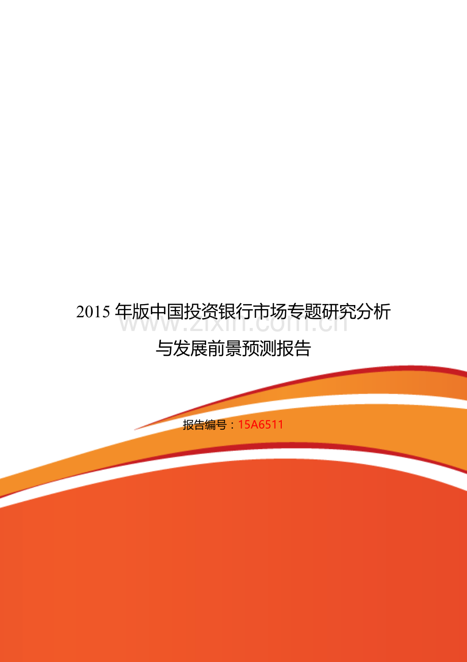 投资银行调研及发展前景分析.doc_第1页