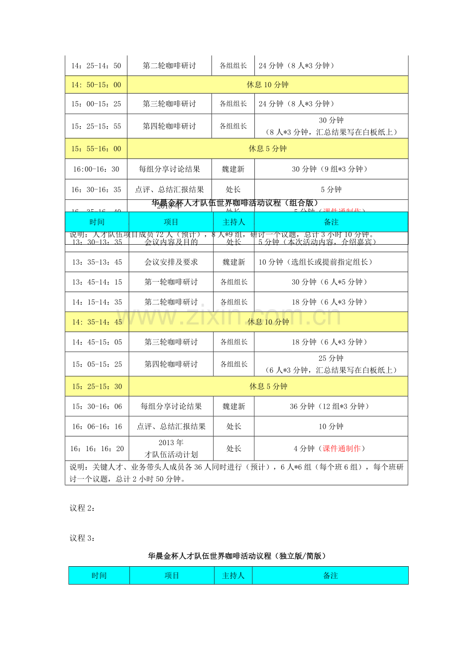 世界咖啡活动方案(研讨版).doc_第2页