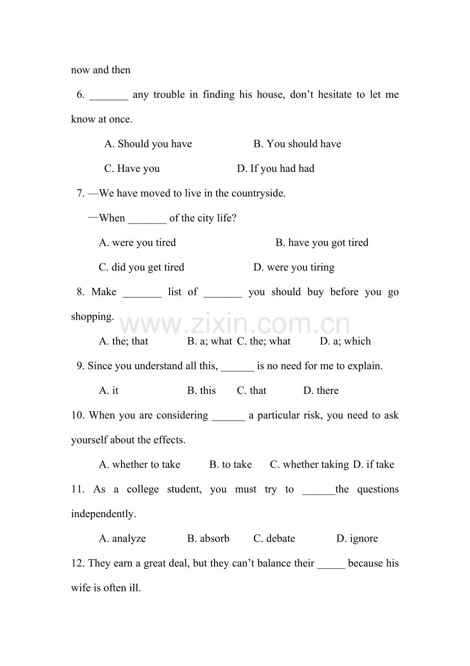 高二英语上册单元测试题23.doc_第2页