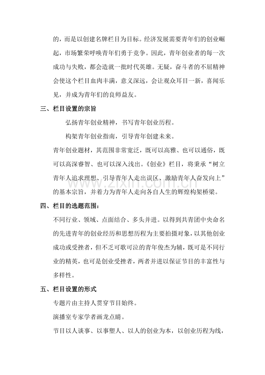 大型电视栏目《创业》策划.doc_第2页