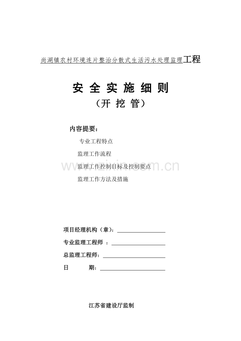 市政安全监理细则.doc_第1页