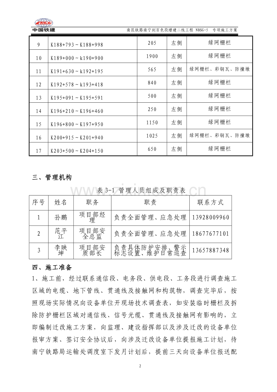 改建既有线拆除防护栅栏方案.doc_第2页