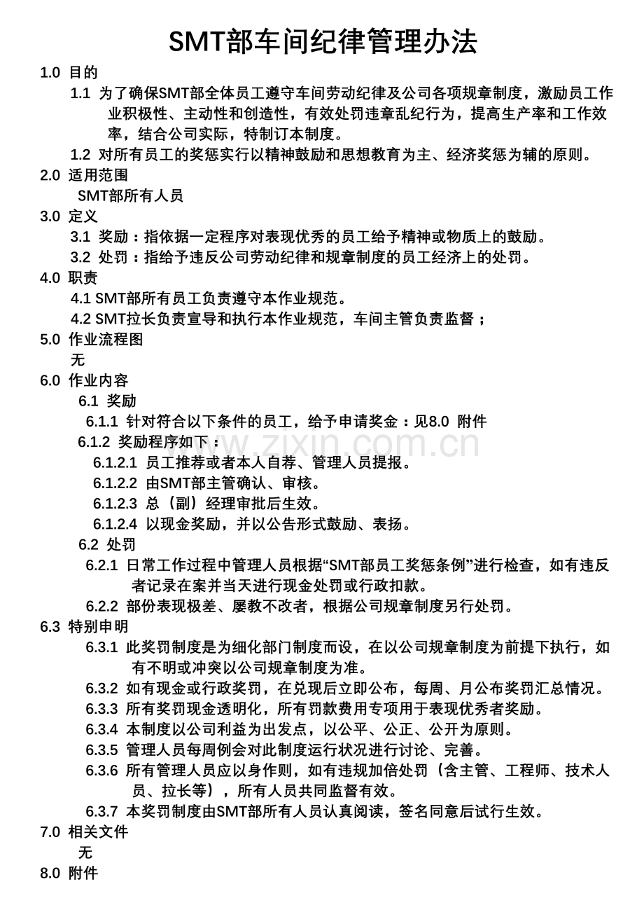 SMT部奖惩管理规范.doc_第1页