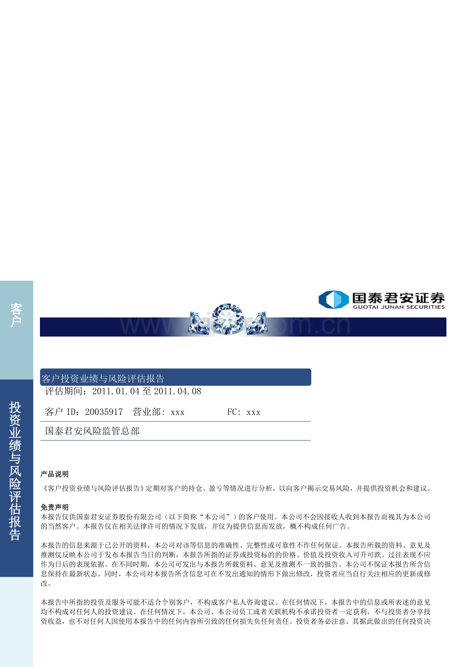 市场风险分析报告.doc_第1页