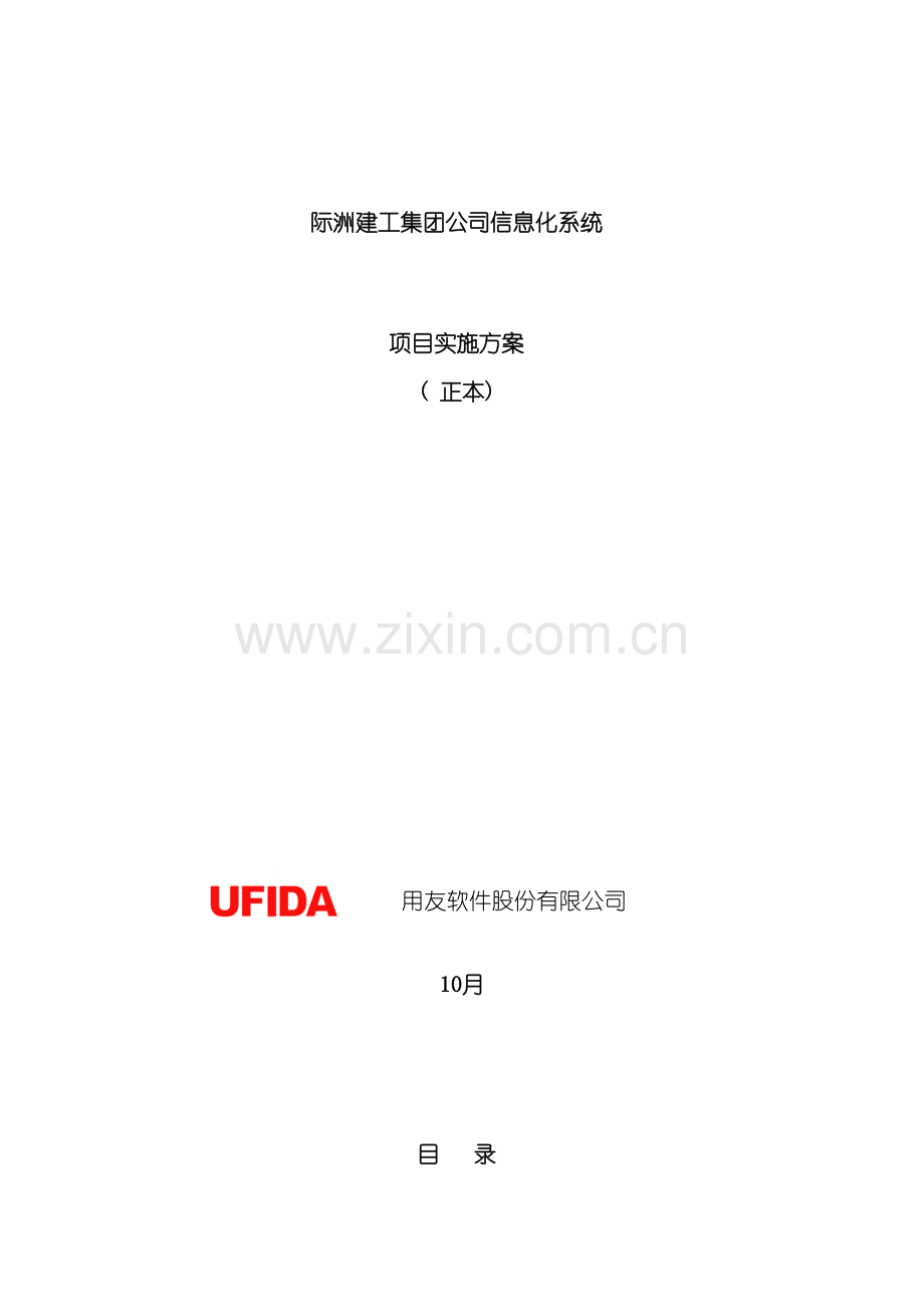 江西际州集团公司信息化系统项目实施方案模板.doc_第2页