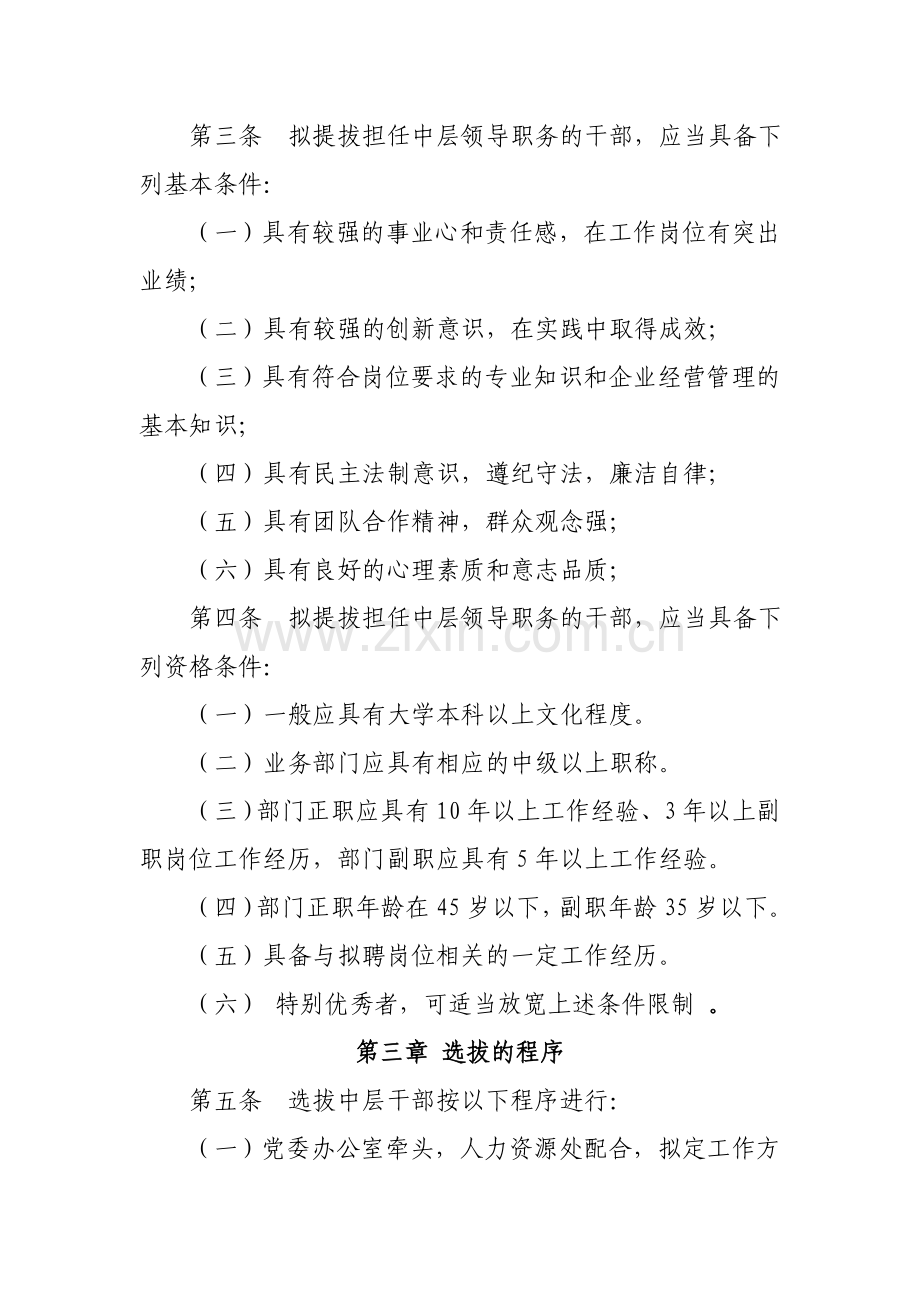 公司中层干部选拔任用办法.doc_第2页