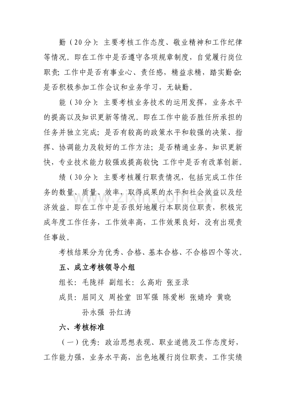学校年度考核工作实施方案(试行).doc_第2页