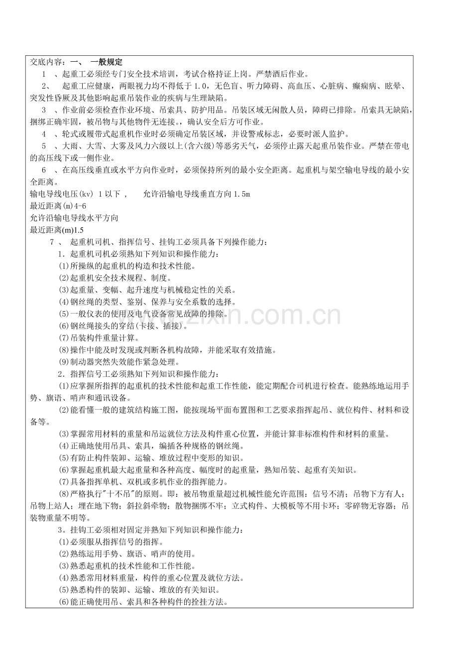 塔吊司机、司索、指挥安全交底.doc_第2页