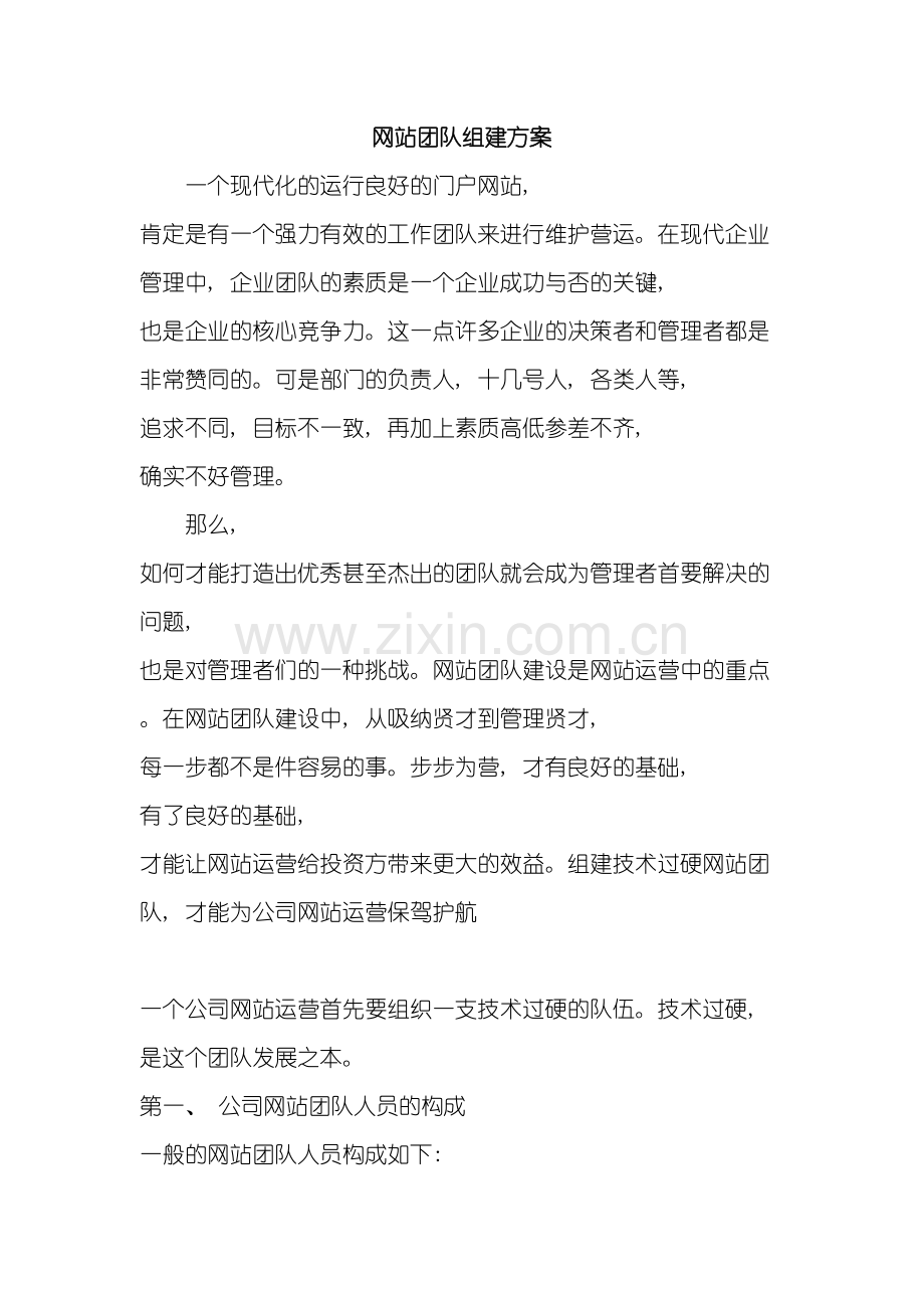 网站团队组建方案模板.doc_第2页