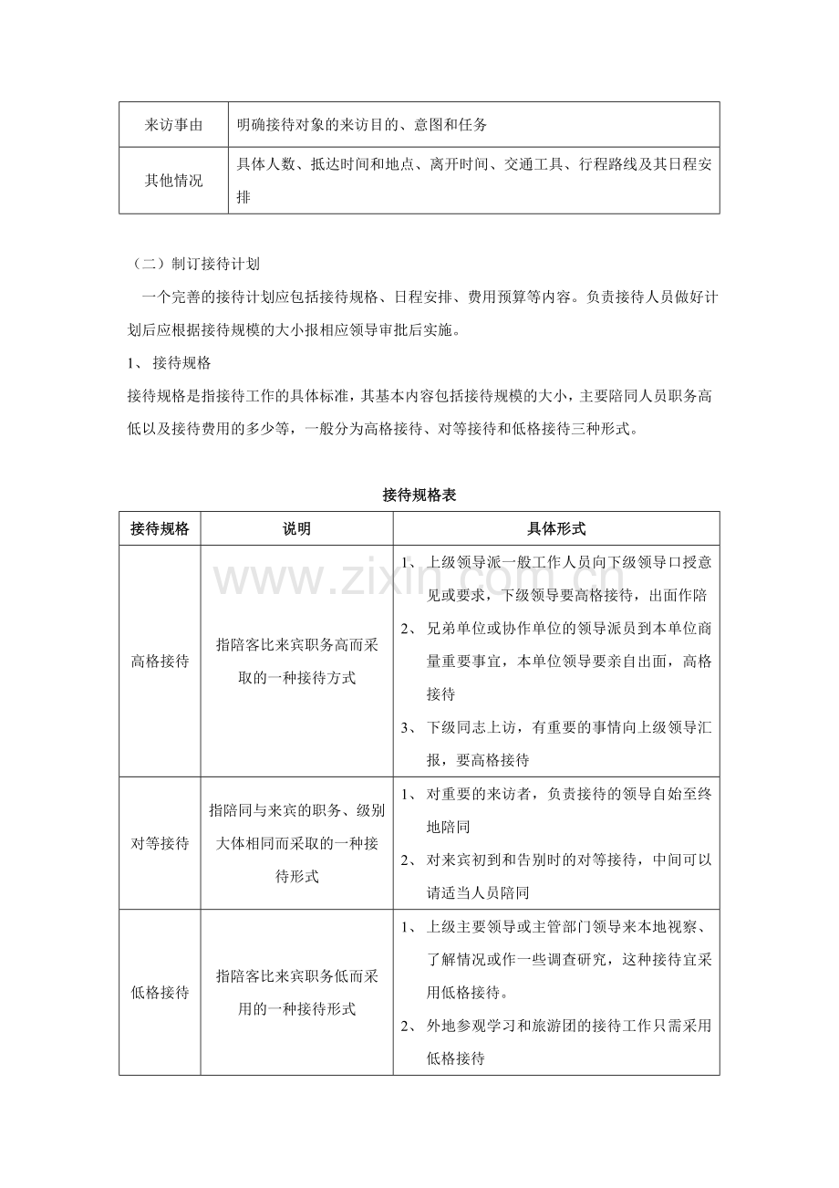 商务接待方案.doc_第2页
