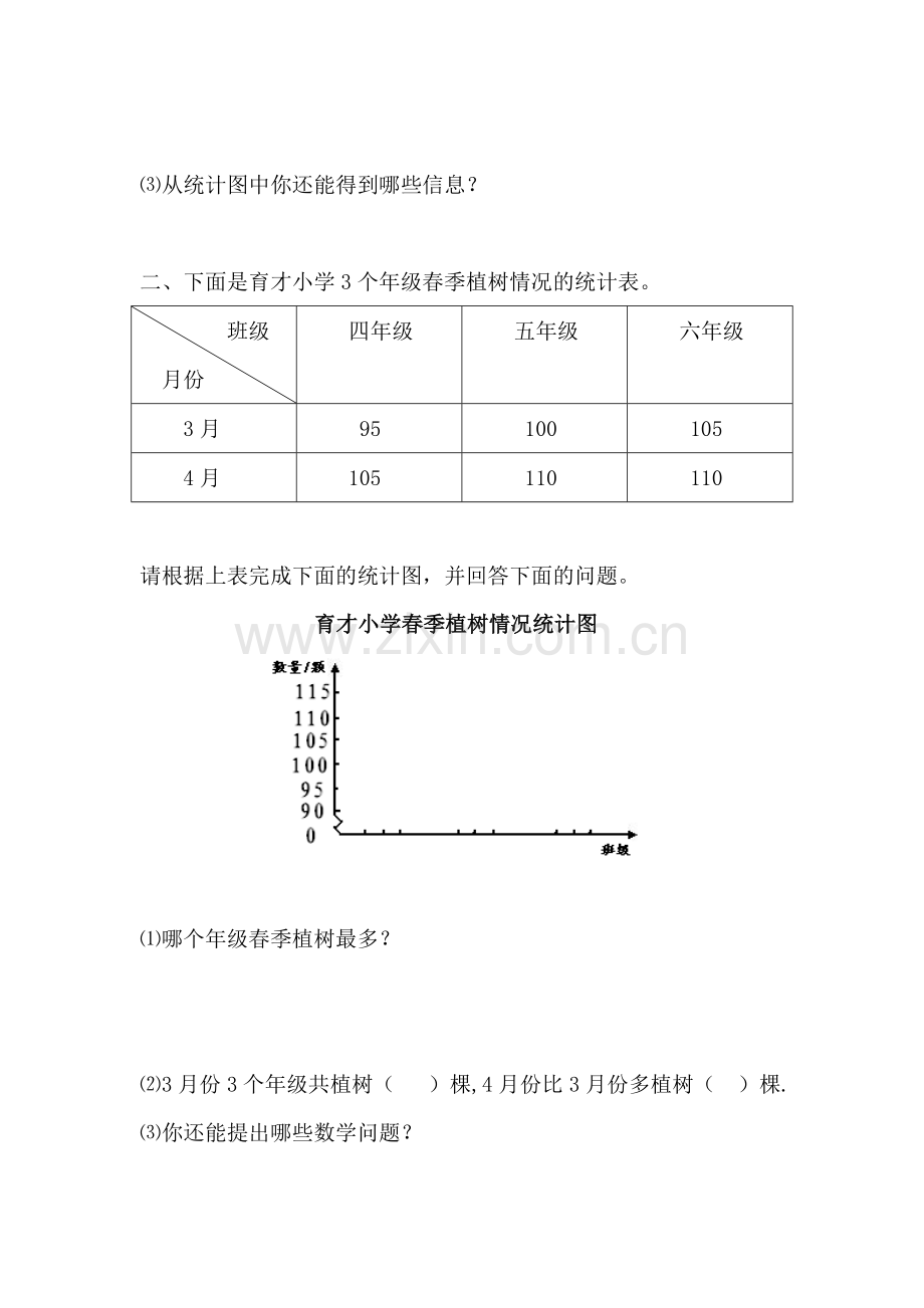 四年级数学上学期课时同步练习题30.doc_第2页