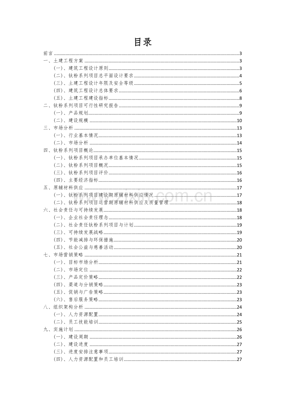 2024年钛粉系列项目可行性研究报告.docx_第2页