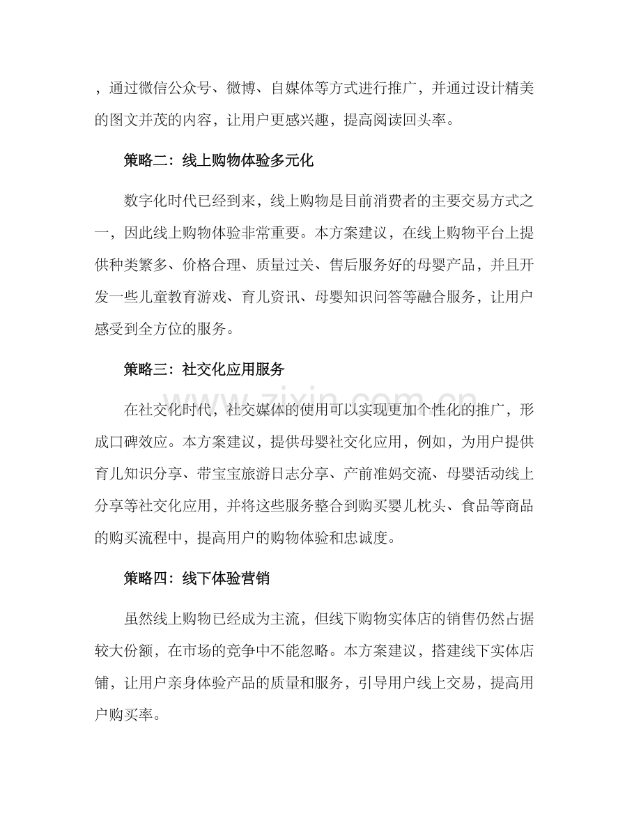 母婴工作营销方案.docx_第2页
