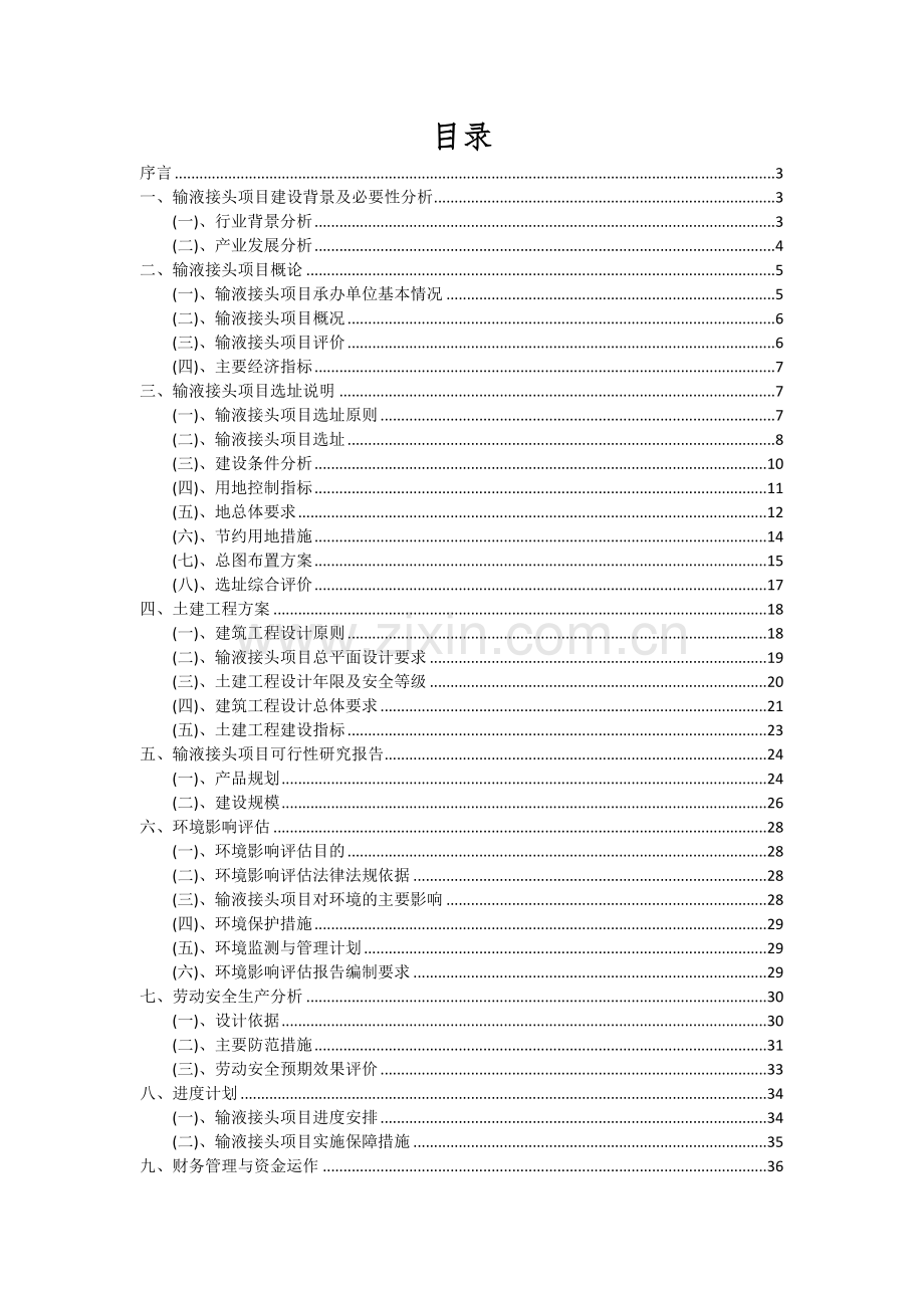2024年输液接头项目可行性分析报告.docx_第2页