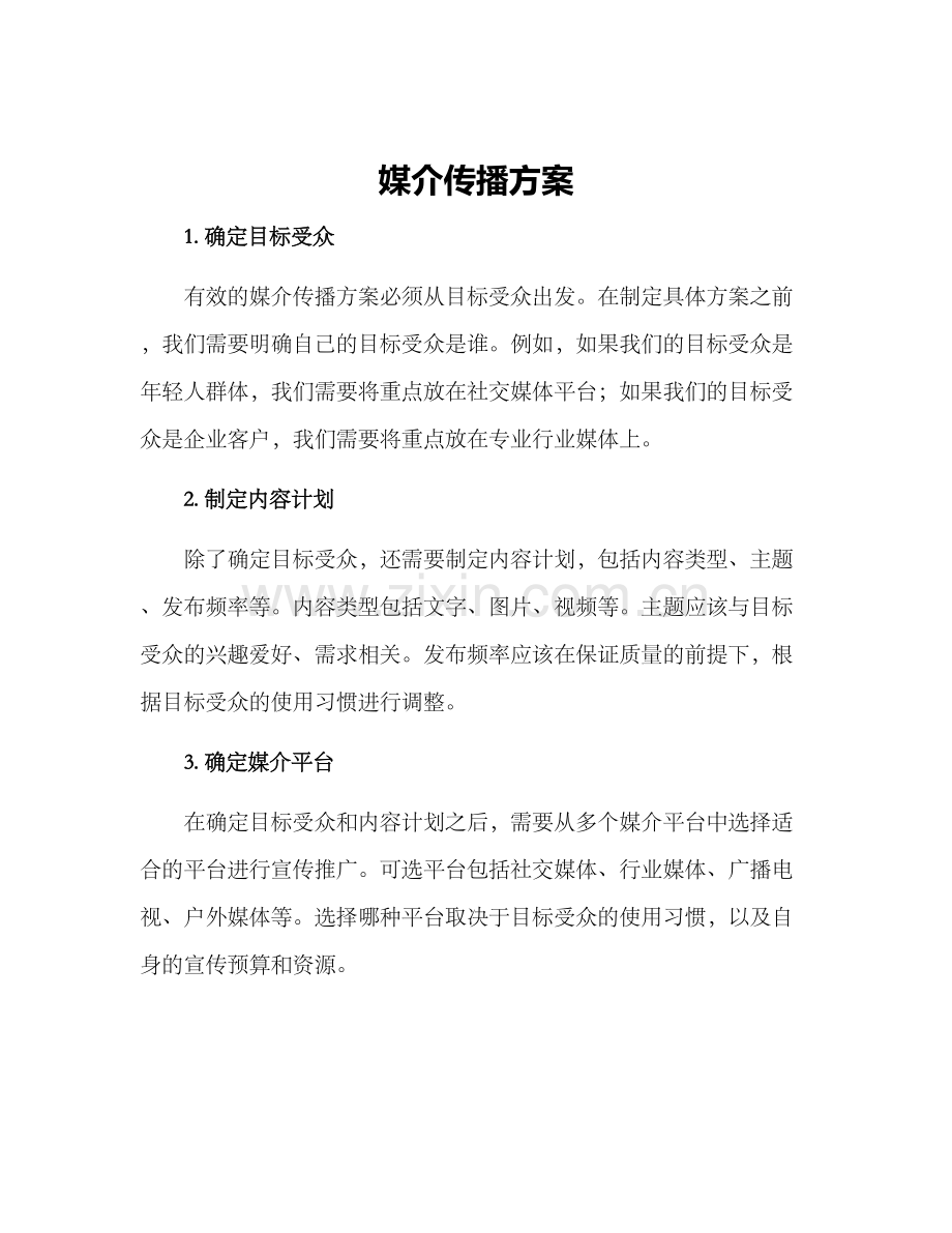 媒介传播方案.docx_第1页