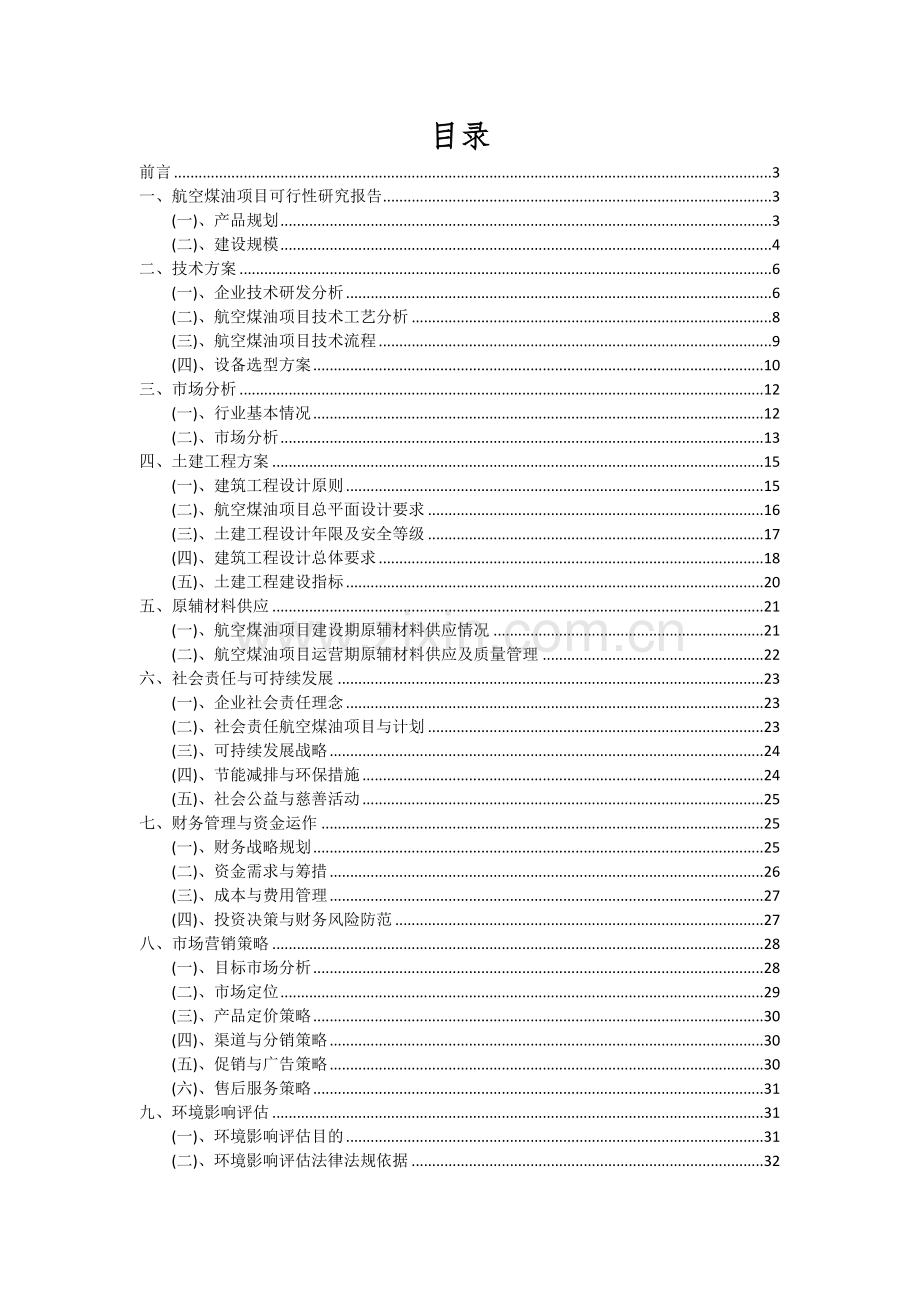 2024年航空煤油项目可行性研究报告.docx_第2页