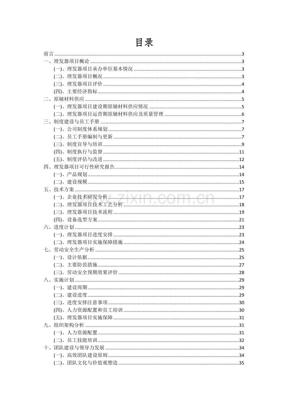 2024年理发器项目投资分析及可行性报告.docx_第2页