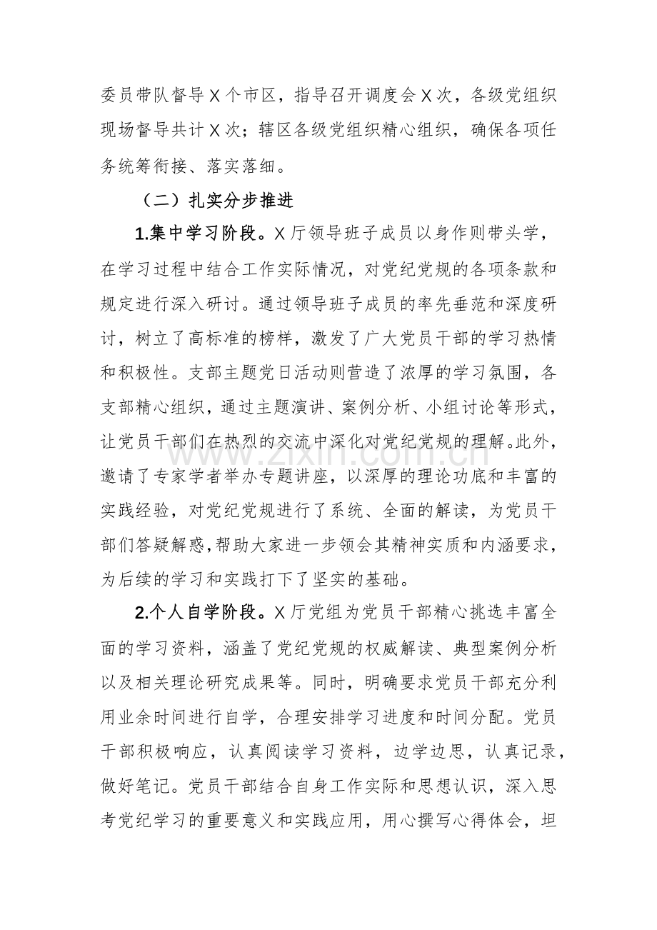 2024年党纪学习教育总结报告范文.docx_第2页