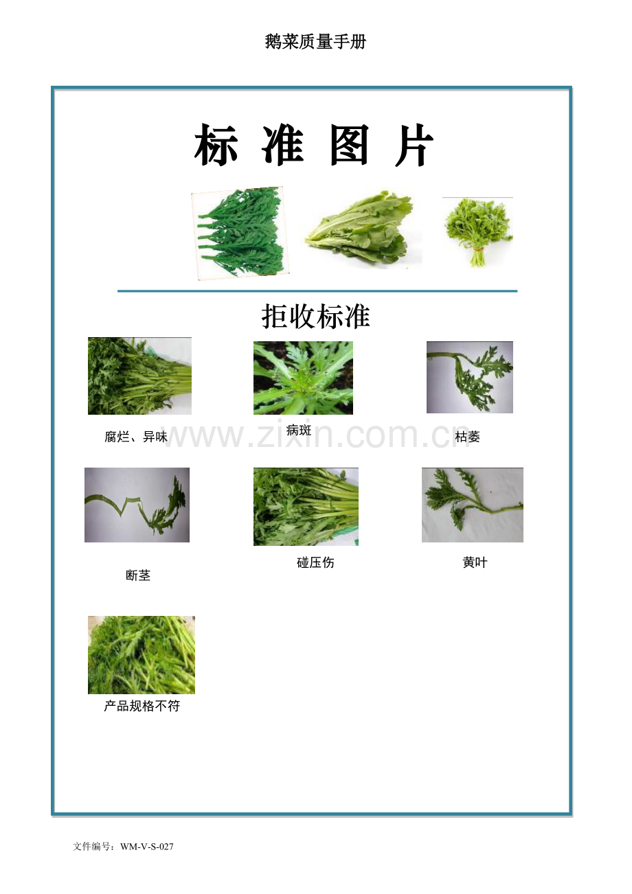 91quality-manual-Chinese鹅菜菜质量手册验收标准.doc_第2页