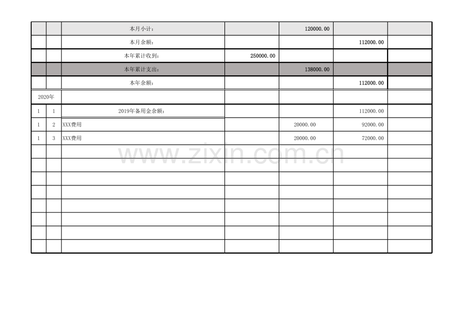 现金日记帐模版.xlsx_第2页