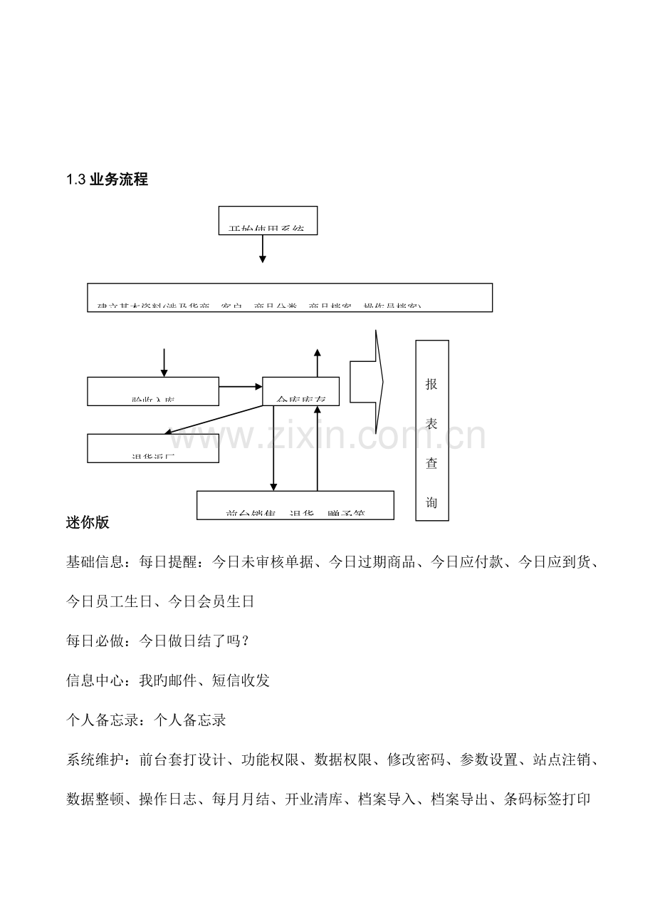 经营圣手通用门店管理系统使用手册.doc_第1页