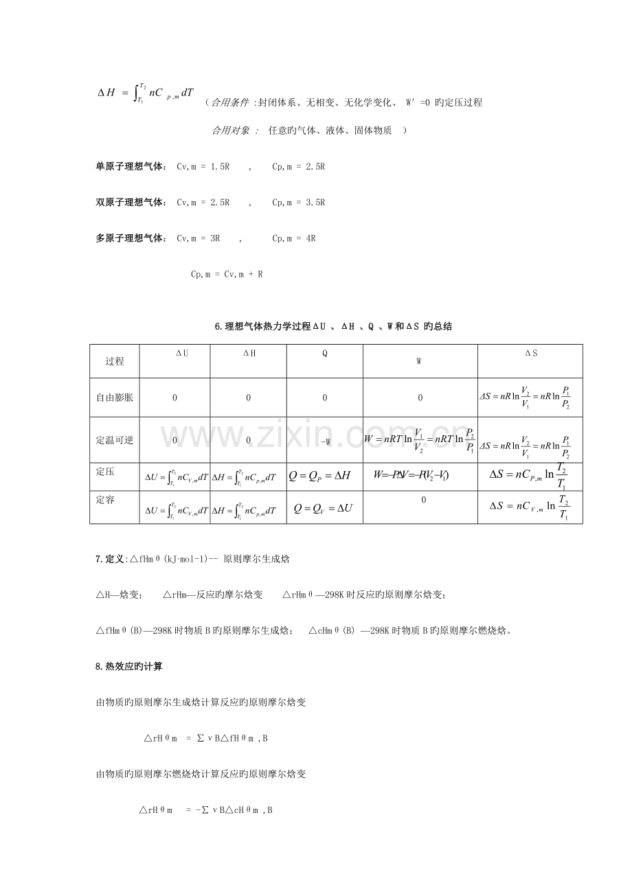 2023年物化公式归纳.doc_第2页