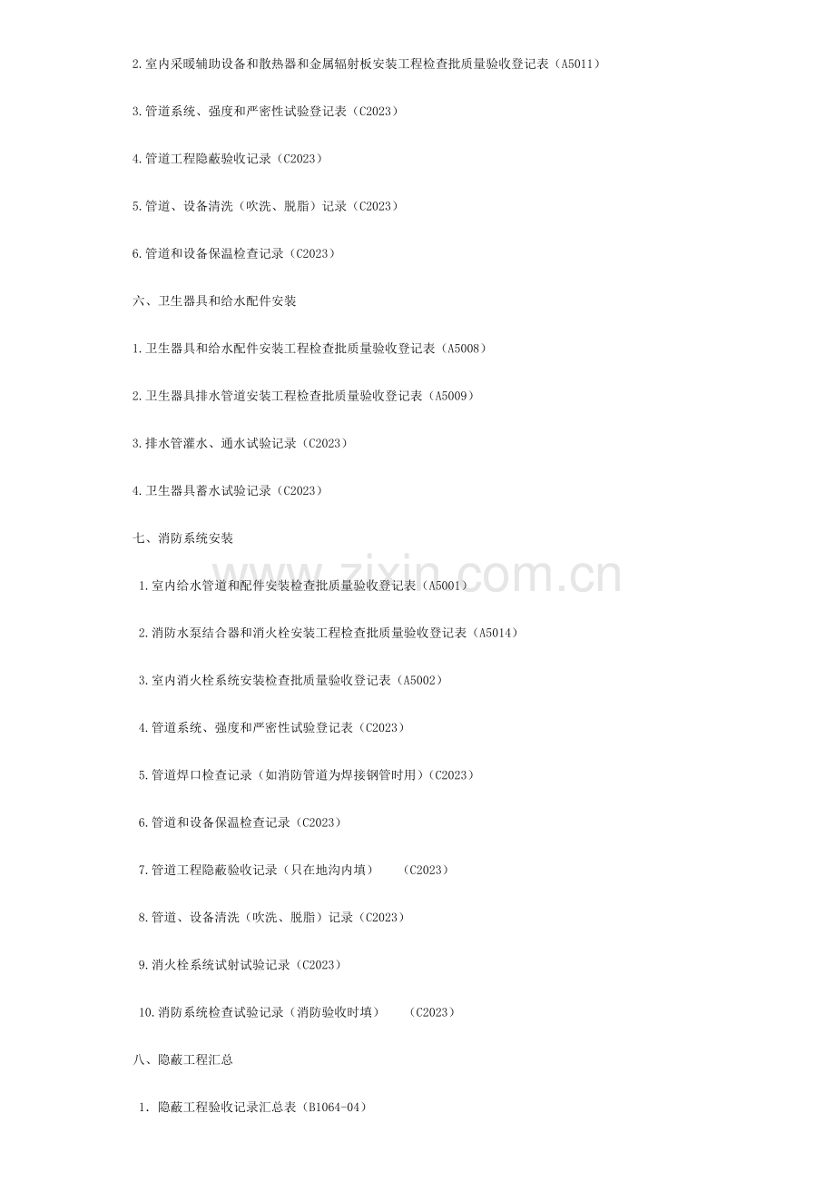 2023年水电安装全套资料模板.doc_第2页