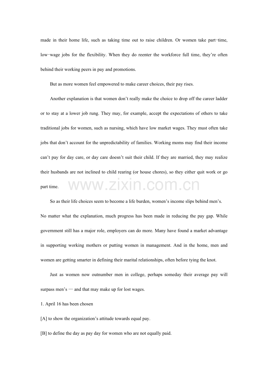 2023年专四阅读详解.doc_第2页