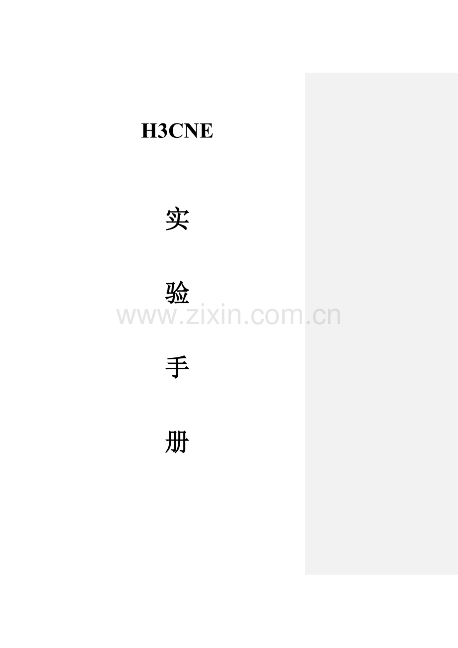 NE实验手册专业资料.doc_第1页