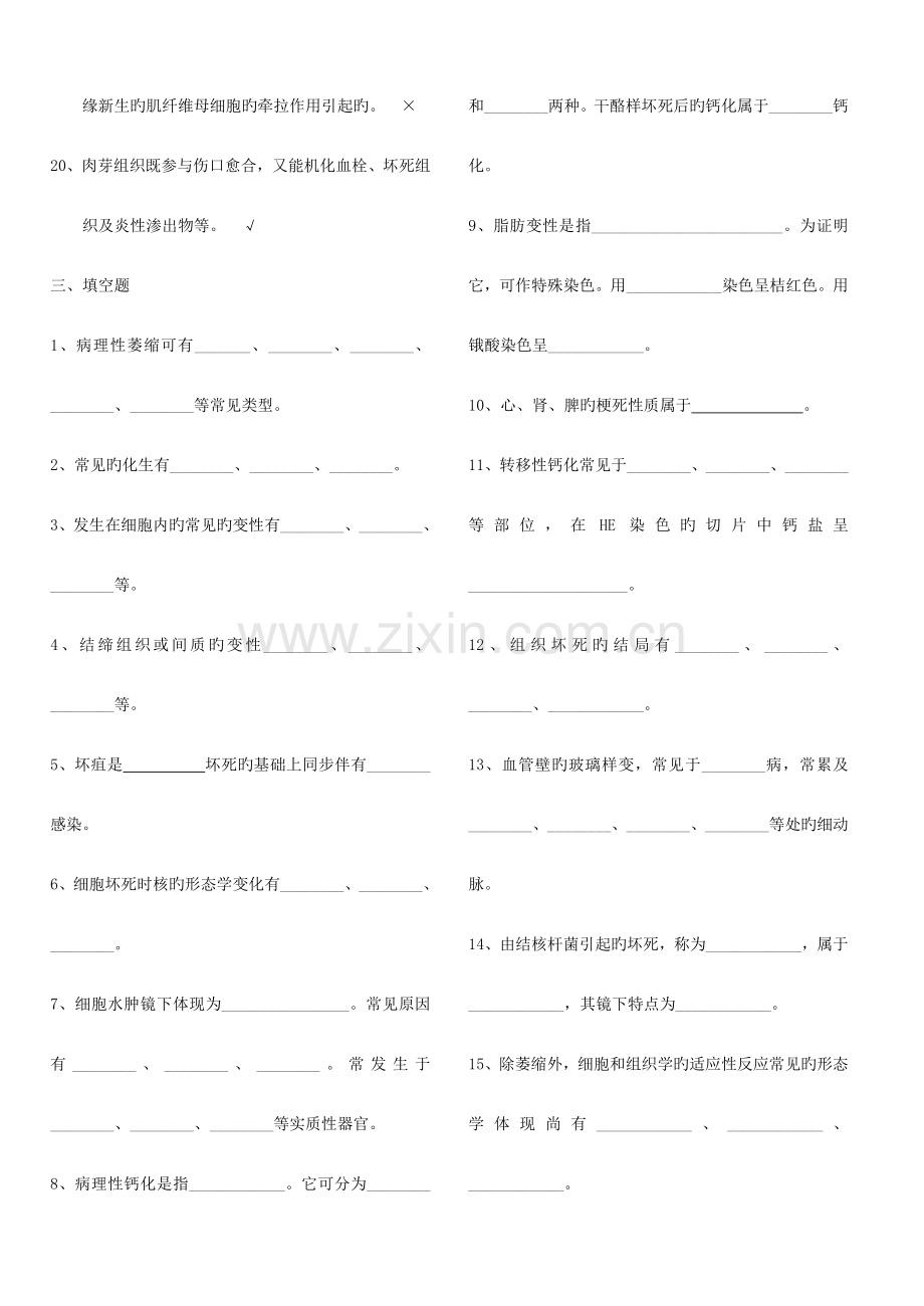 2023年病理学题库.doc_第2页
