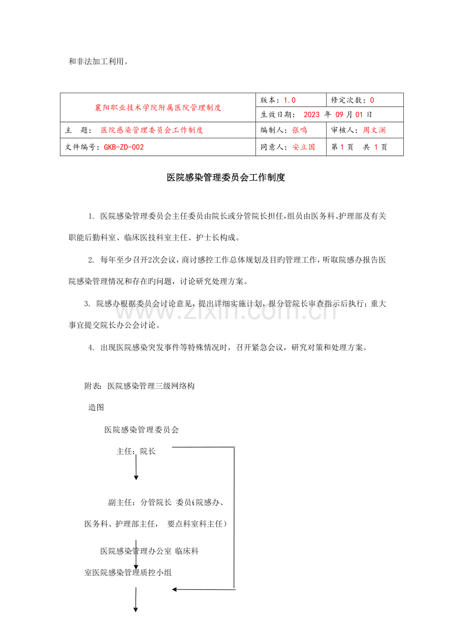 医院感染管理制度范本.docx_第2页
