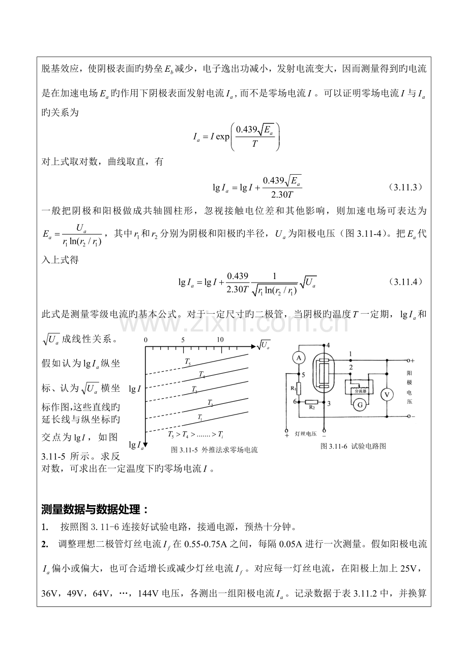 2023年金属电子逸出功测量实验报告.doc_第2页